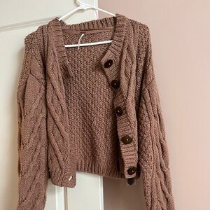 Free people bonfire cardi